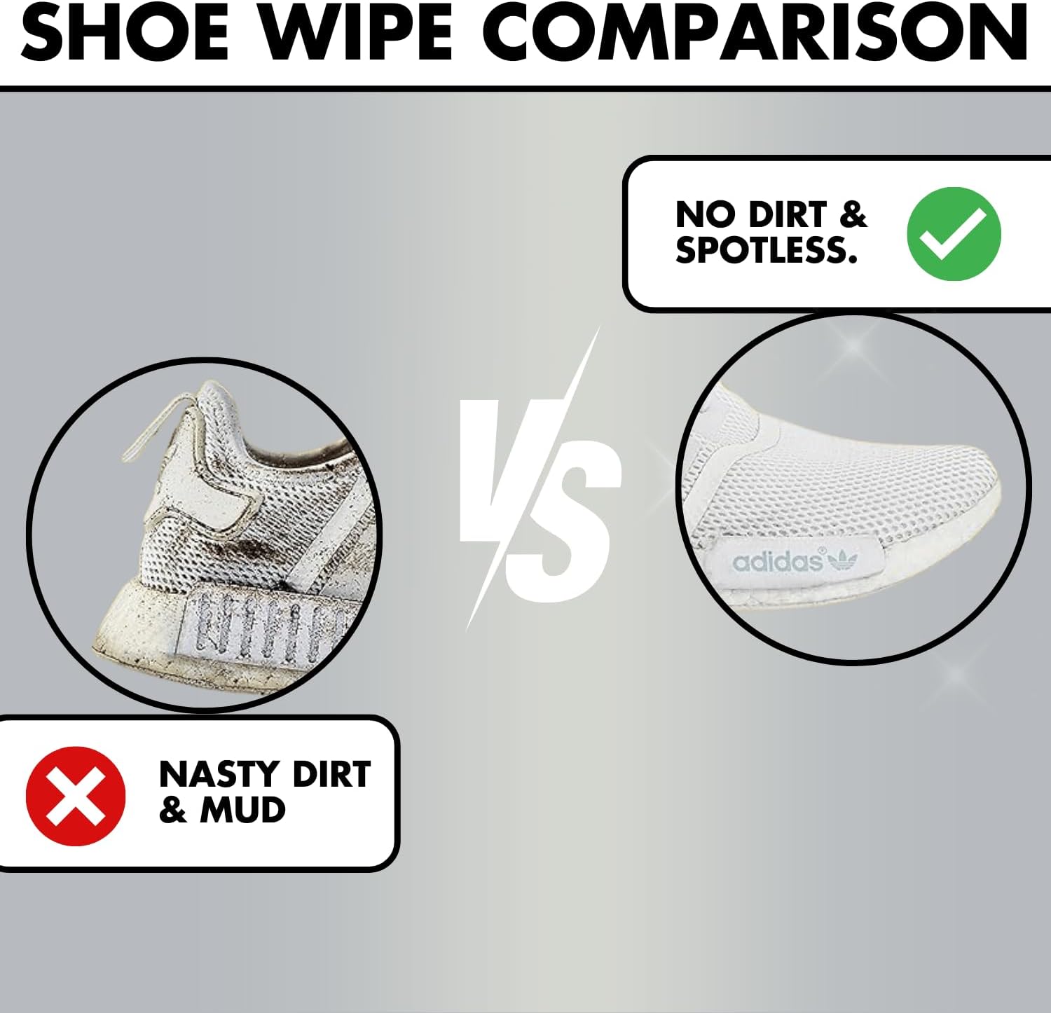 Three seals indicating trust, free shipping, and guarantee, with 'SNEAKERSOUL' written below.