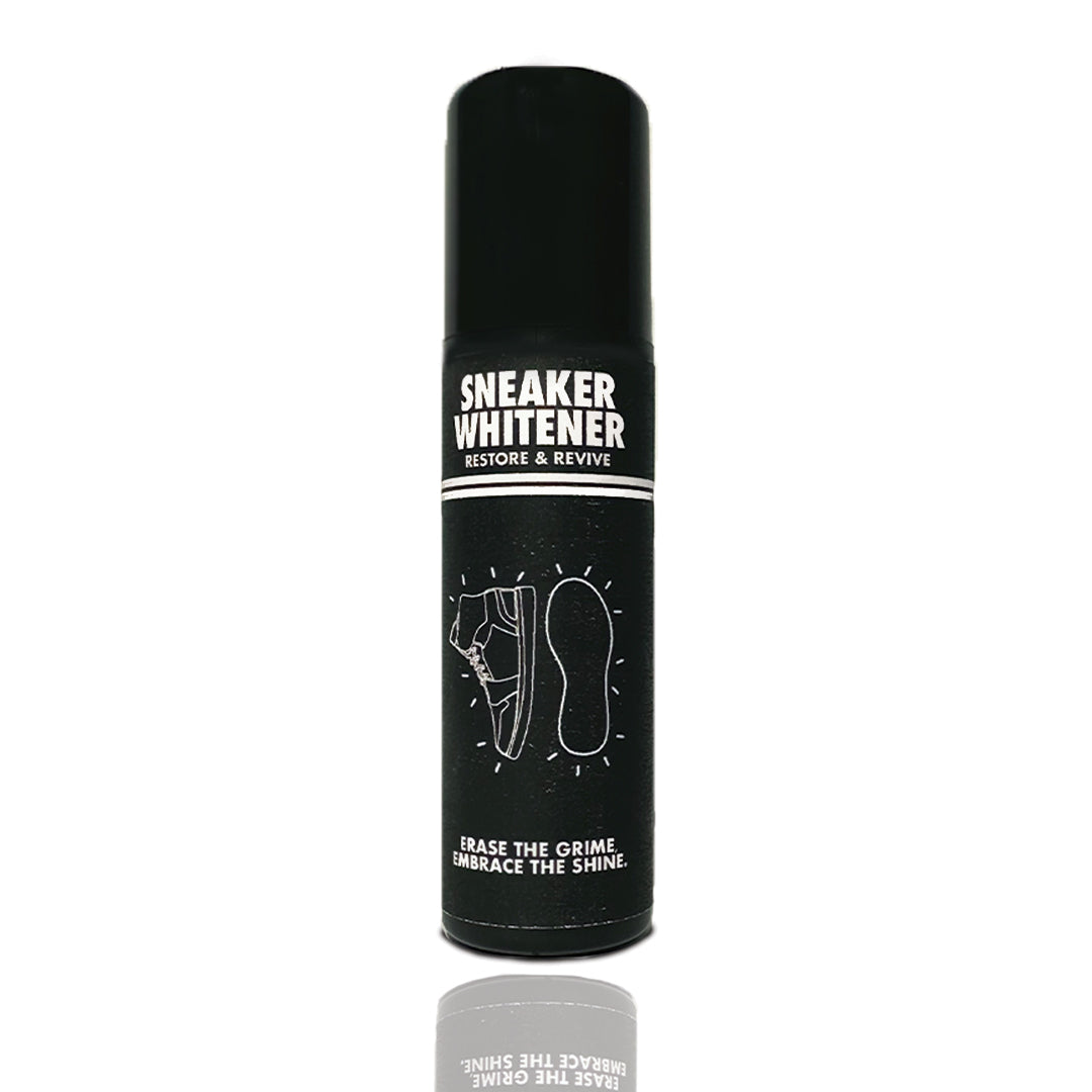 Black spray bottle labeled 'MAGIC SPRAY' for repelling water and dirt.