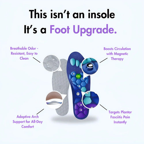 Magnetic Acupressure Insoles for Pain Relief